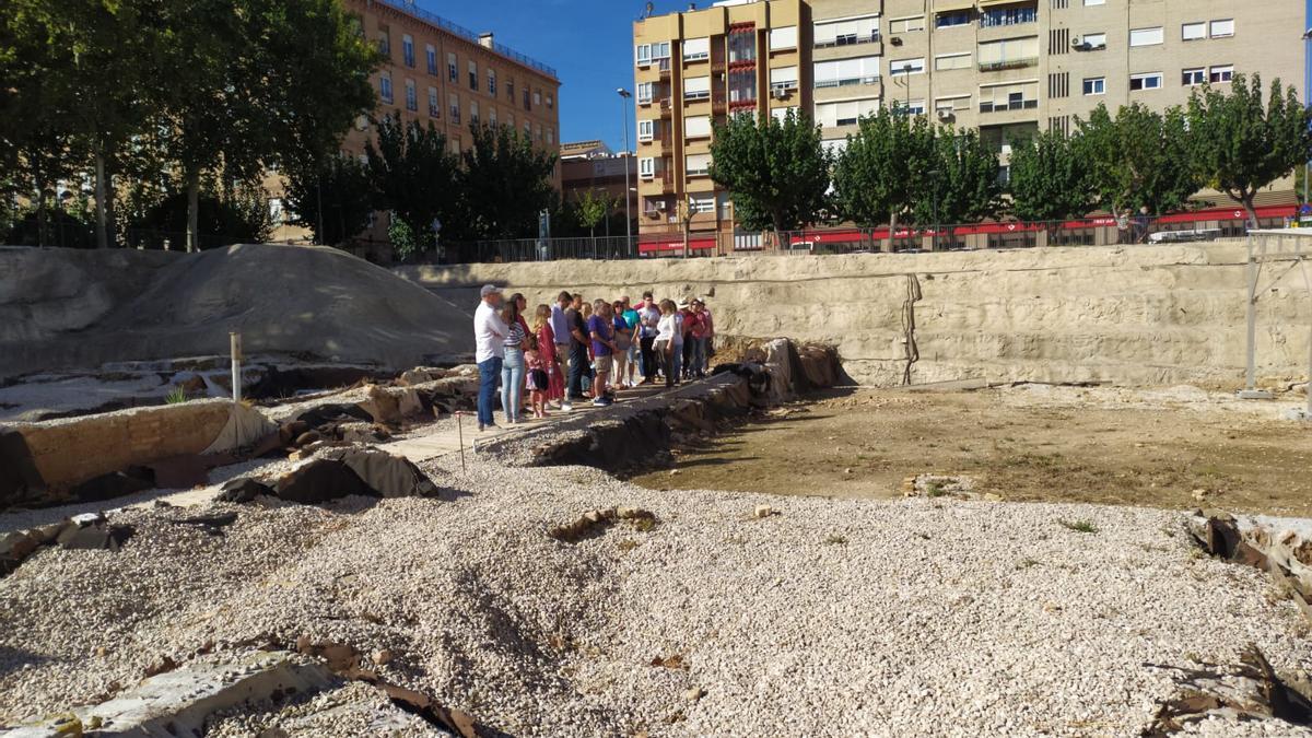 Yacimiento de San Esteban en Murcia.