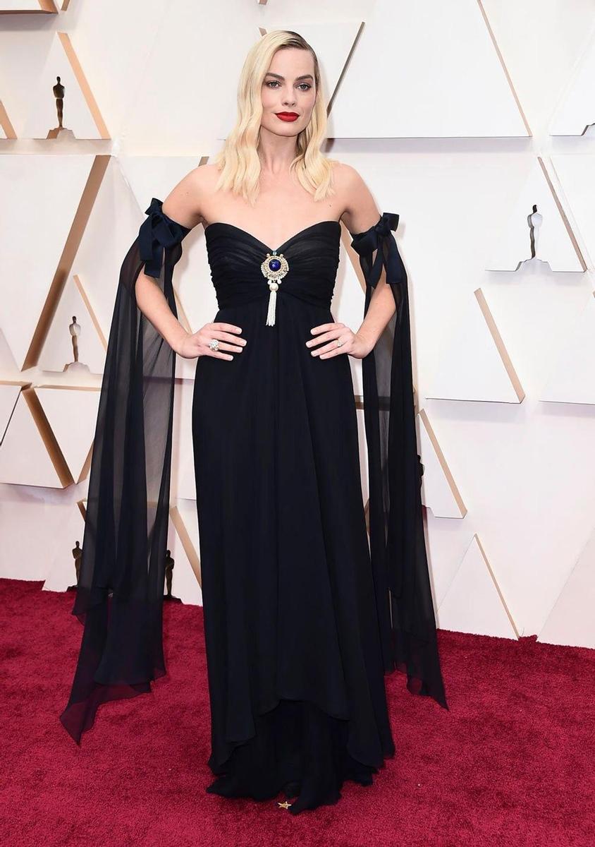 Margot Robbie, en la alfombra roja de los Oscar 2020