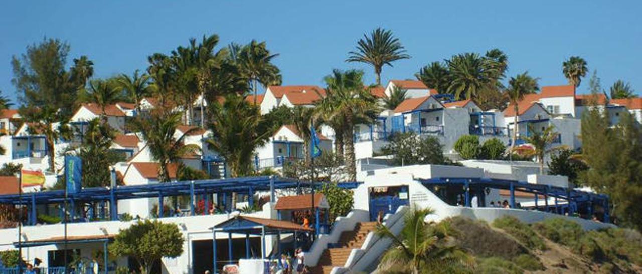 El establecimiento está situado en primera línea de la playa de Jandía