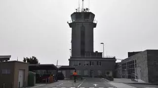 Un vuelo cancelado de Madrid a A Coruña por el temporal con alerta roja