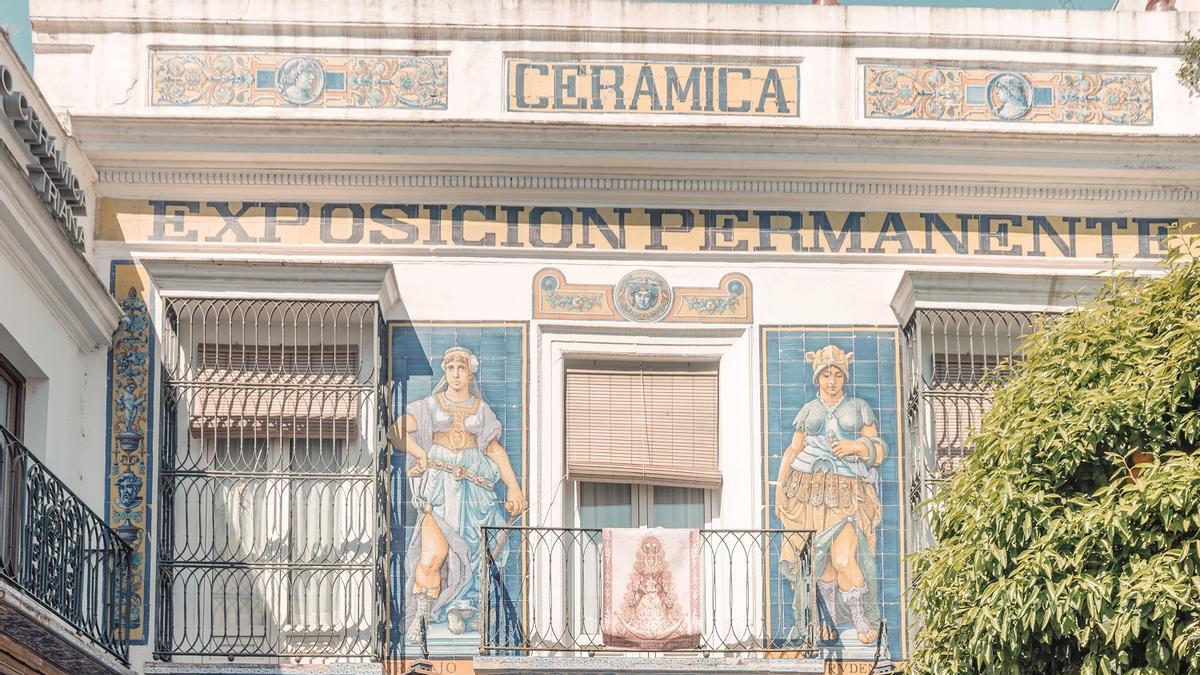 Tienda de cerámica en el barrio de Triana.