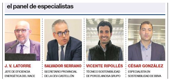 Los participantes en la mesa de debate.