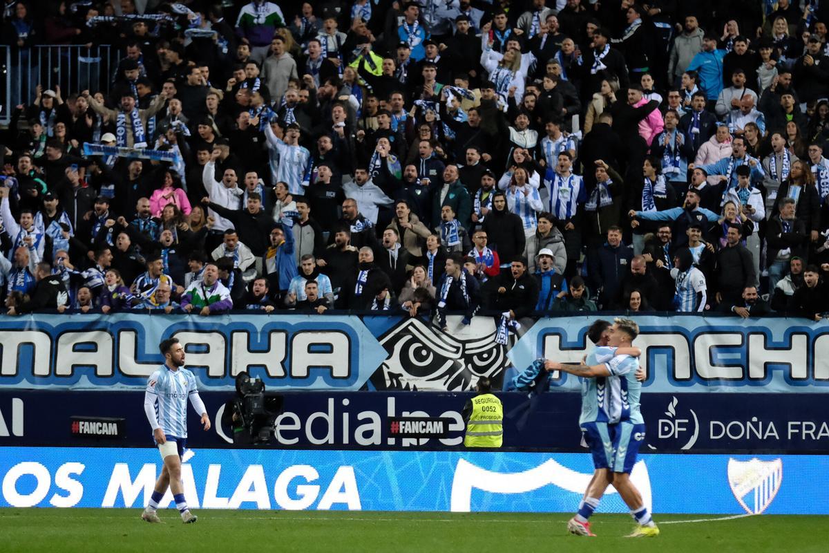 Málaga CF - Albacete BP, en imágenes