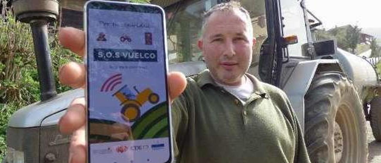 Vídeo: 'SOS Vuelco', la aplicación asturiana que previene accidentes con maquinaria agrícola