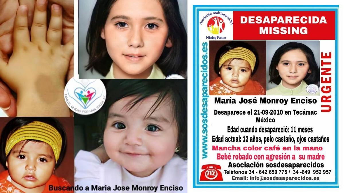 Si cree tener algún dato, contacte con SOS Desaparecidos.