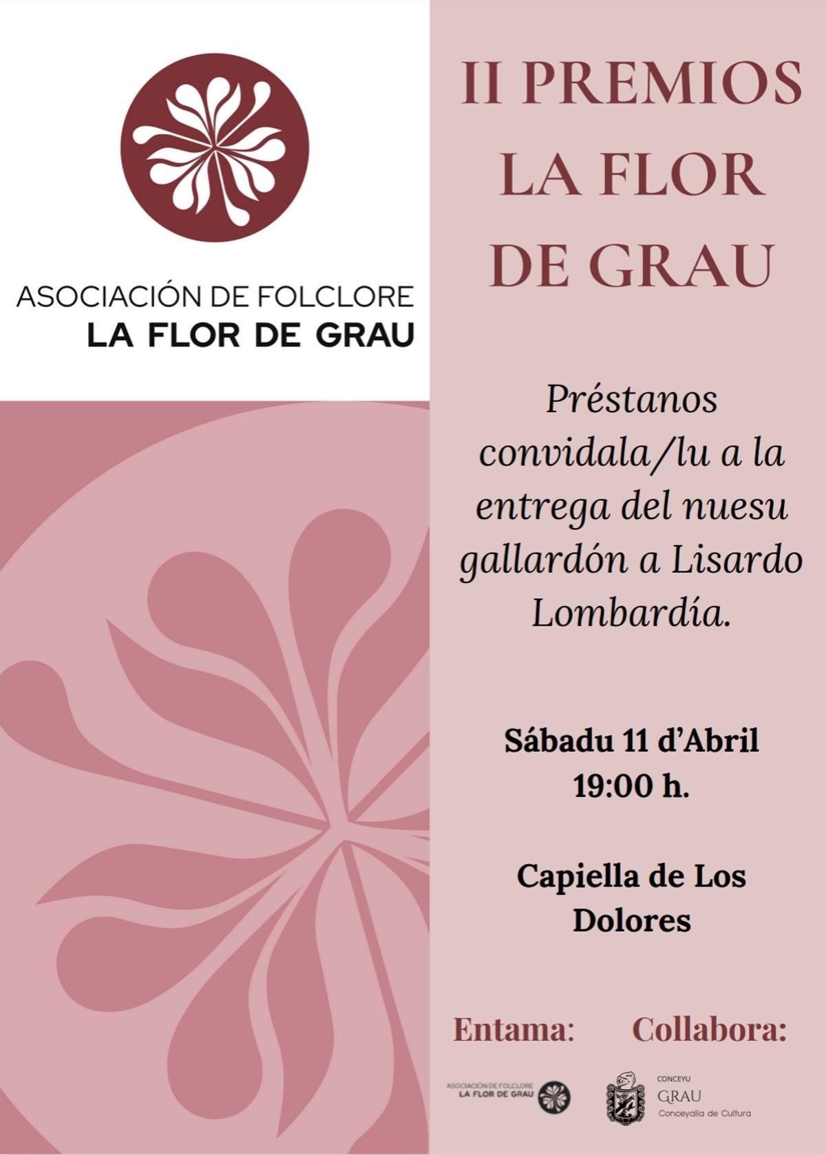 Cartel anunciador del acto.