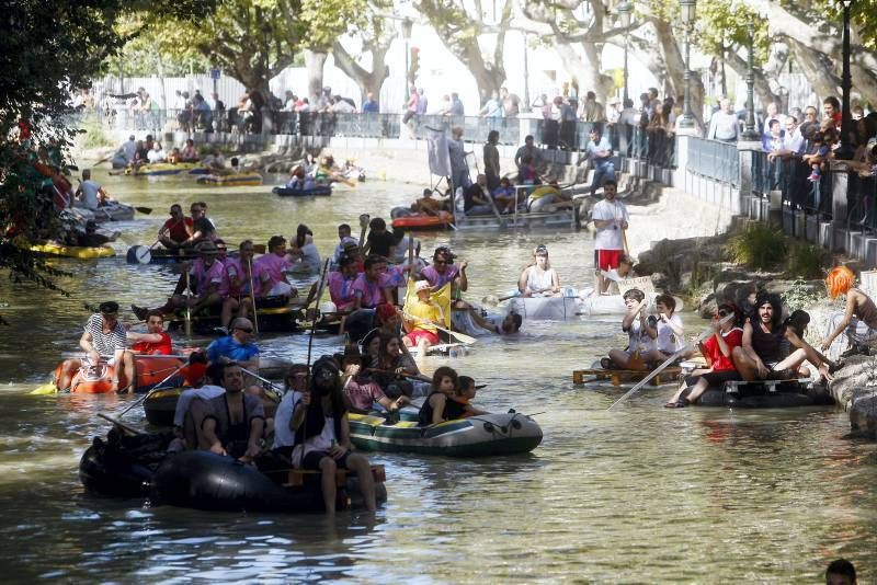 Fotogalería: Bajada reivindicativa por el Canal Imperial