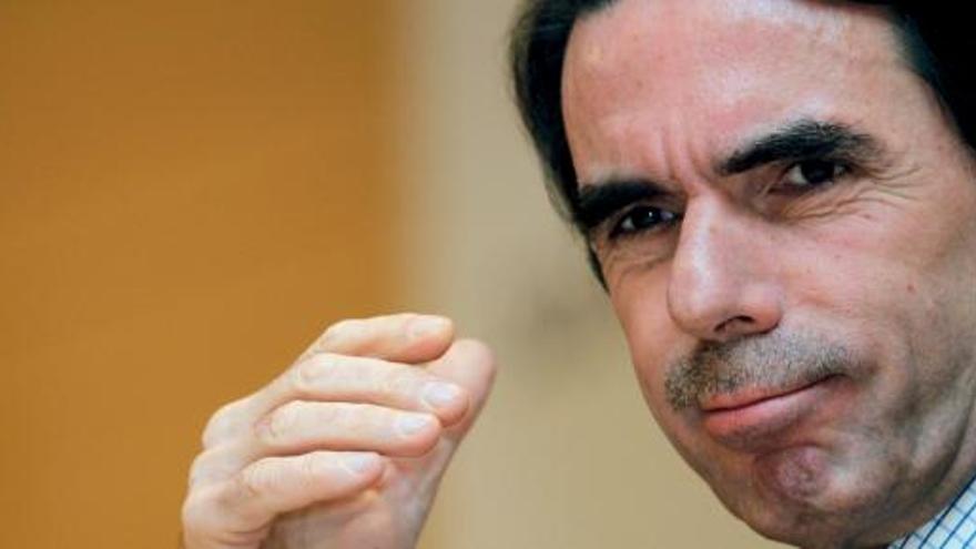 El expresidente español, José María Aznar.