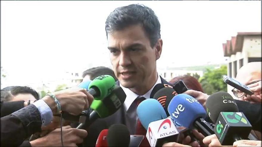 Pedro Sánchez: "Frente al terror tiene que prevalecer la libertad"