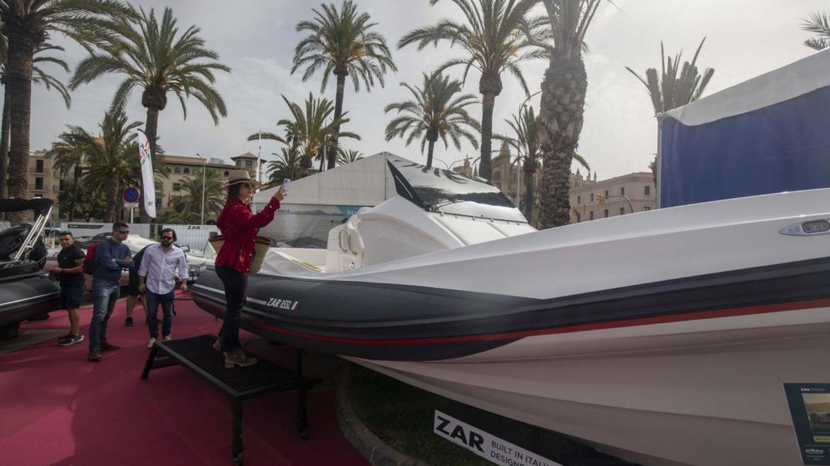 Viele Boote zu bestaunen gibt es bei der Boat Show.