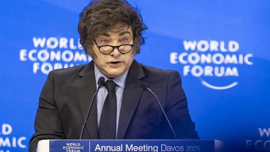 Milei defiende el &quot;inocente saludo&quot; de Musk tildado de nazi y acusa a Pedro Sánchez de querer &quot;callar a todos los que piensan distinto&quot;