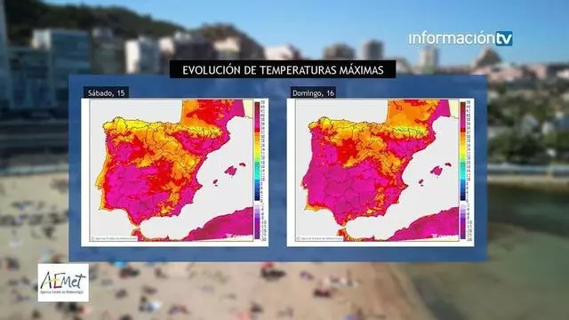 El tiempo en Alicante: descenso de las temperaturas y tormentas en el interior