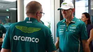Andy Cowell y Adrian Newey