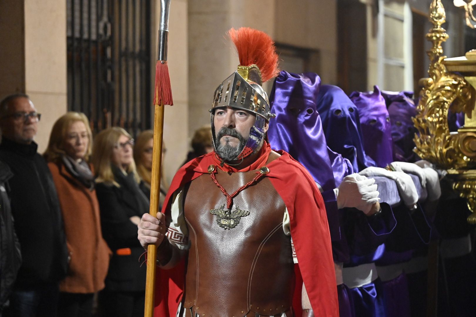 Las imágenes de la procesión del Santo Entierro en Vila-real