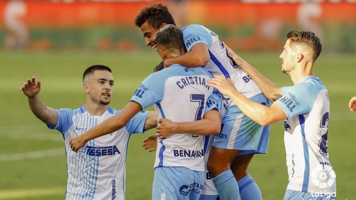 Victoria del Málaga por la mínima ante el Alcorcón (1-0)