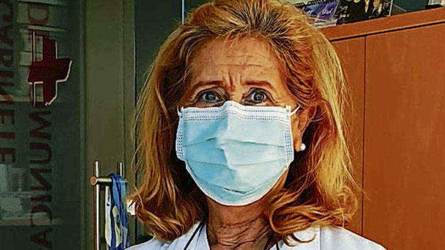 Coronavirus en A Coruña | María Jesús Goyanes: &quot;A nivel profesional ha sido una experiencia nueva, muy dura y triste&quot;