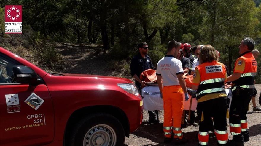 Herido un ciclista al caer en una trialera en Eslida