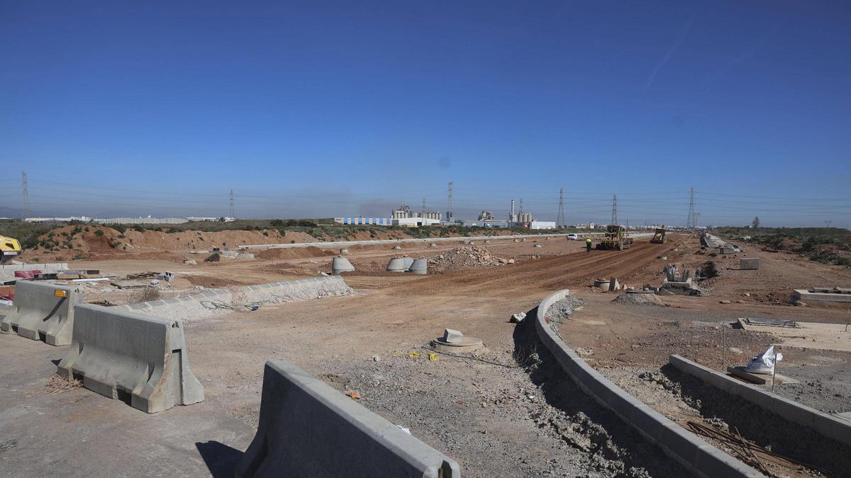 Urbanización de suelo junto a la gigafactoría.