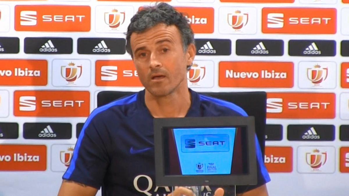 Luis Enrique no descarta volver a entrenar al Barça