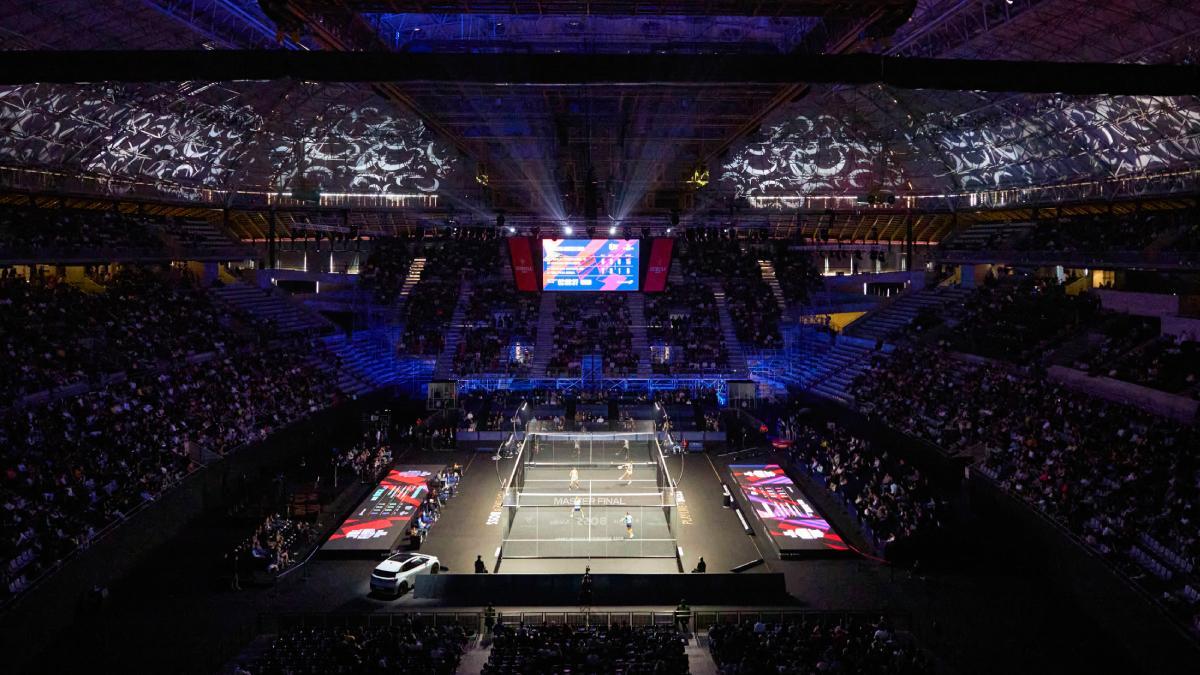 Imagen espectacular del Palau Sant Jordi en el Masters dela año pasado