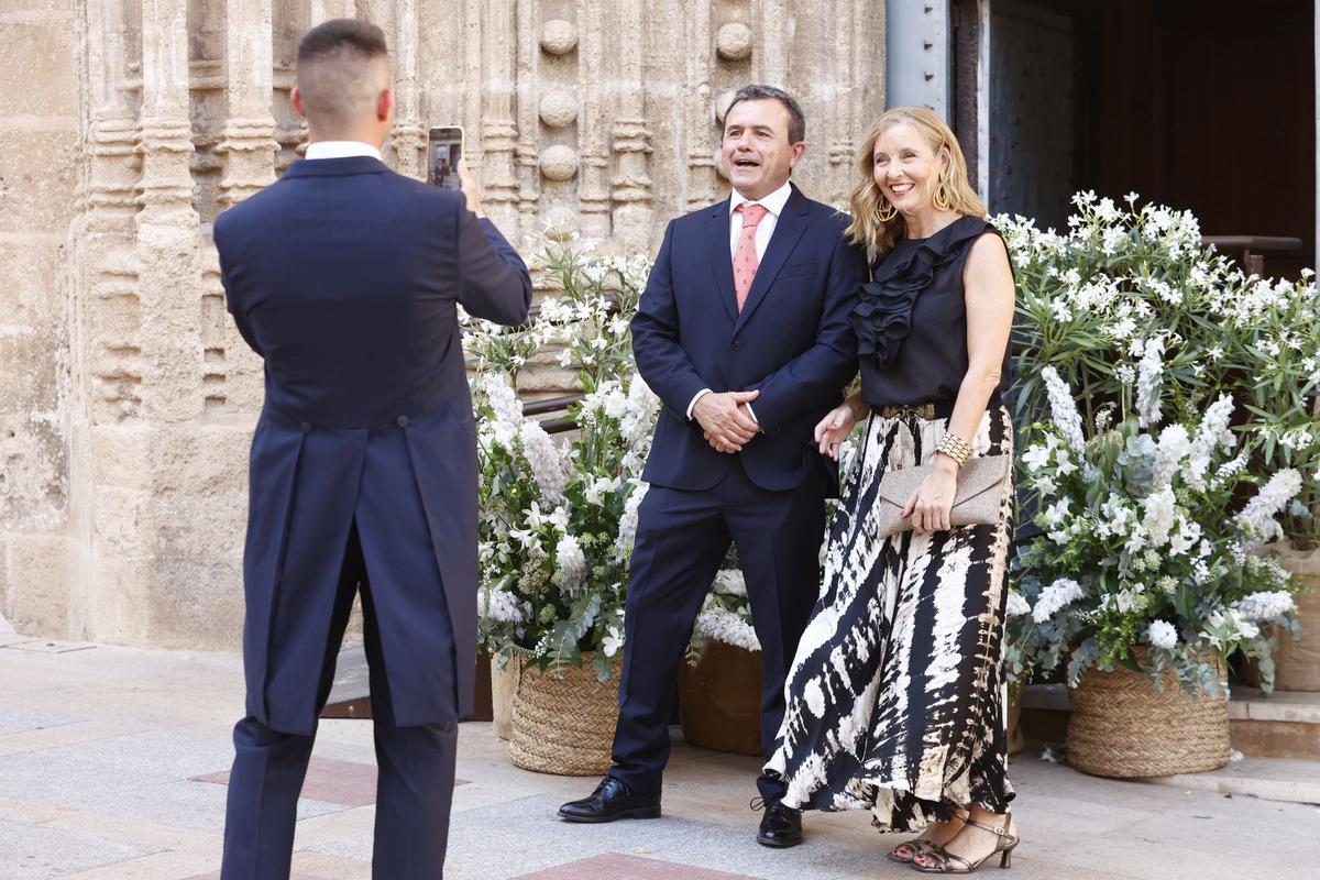 Todos los invitados a la boda de Paty, la hija de Quique Sánchez Flores, con el abogado Javier Millet