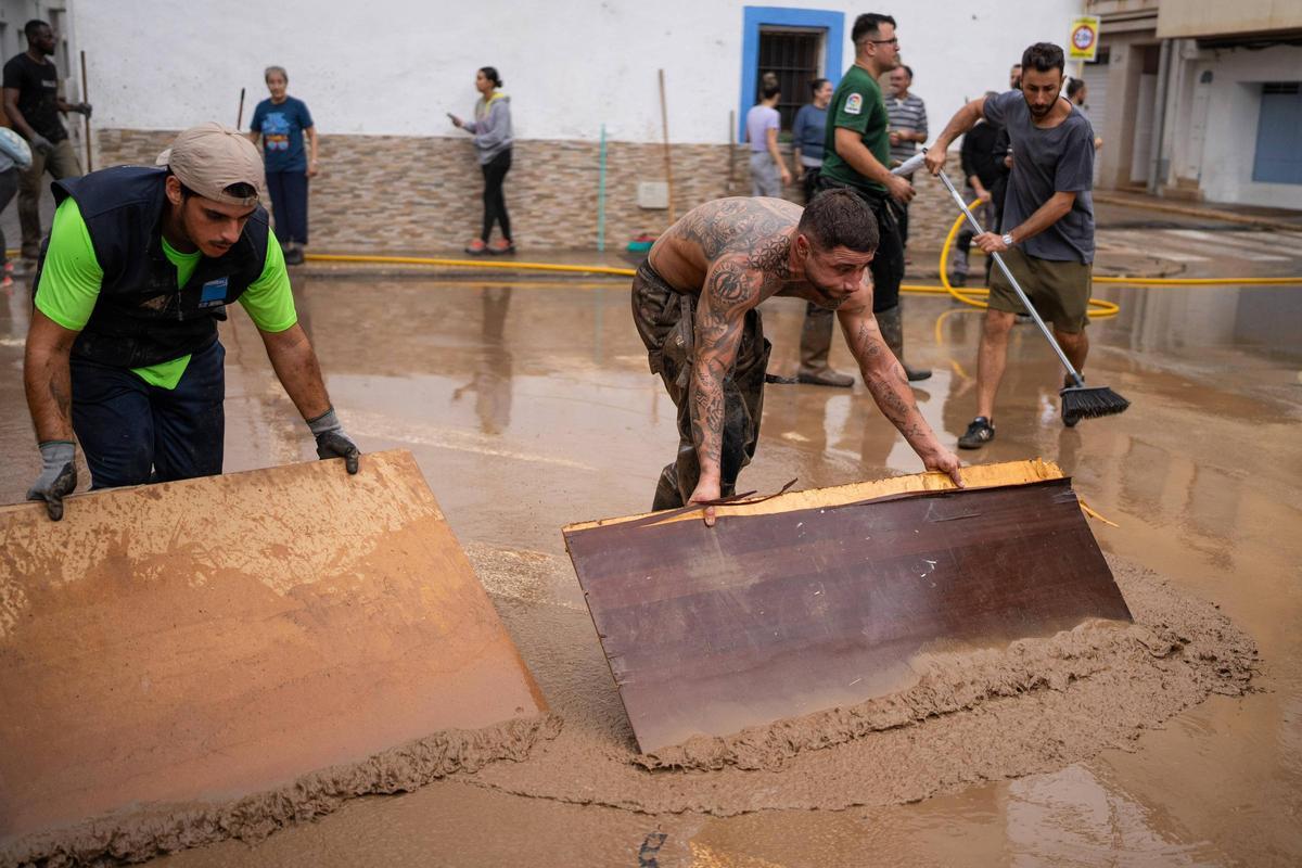 Destrozos provocados por la dana en el Montsià