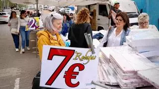 Posponen a después del verano la decisión de trasladar el mercadillo del Sector Sur a la Asomadilla