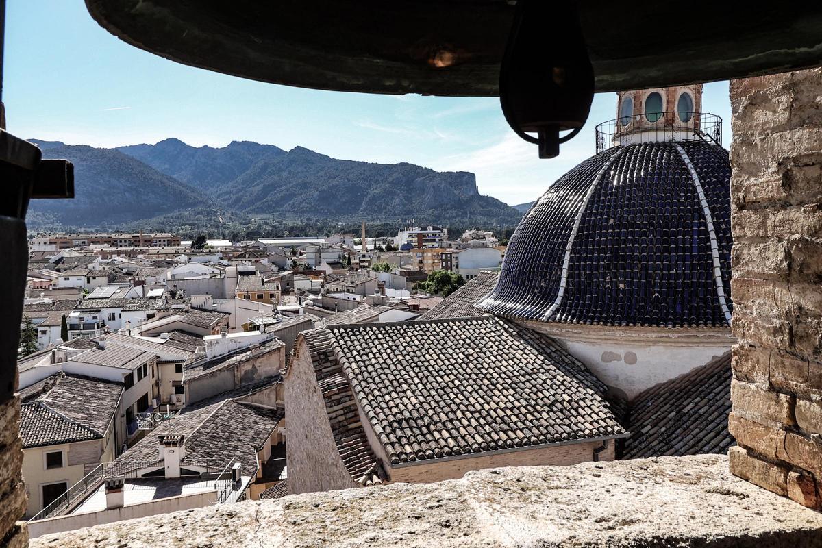 Una vista del casco urbano de Muro, en una imagen de archivo
