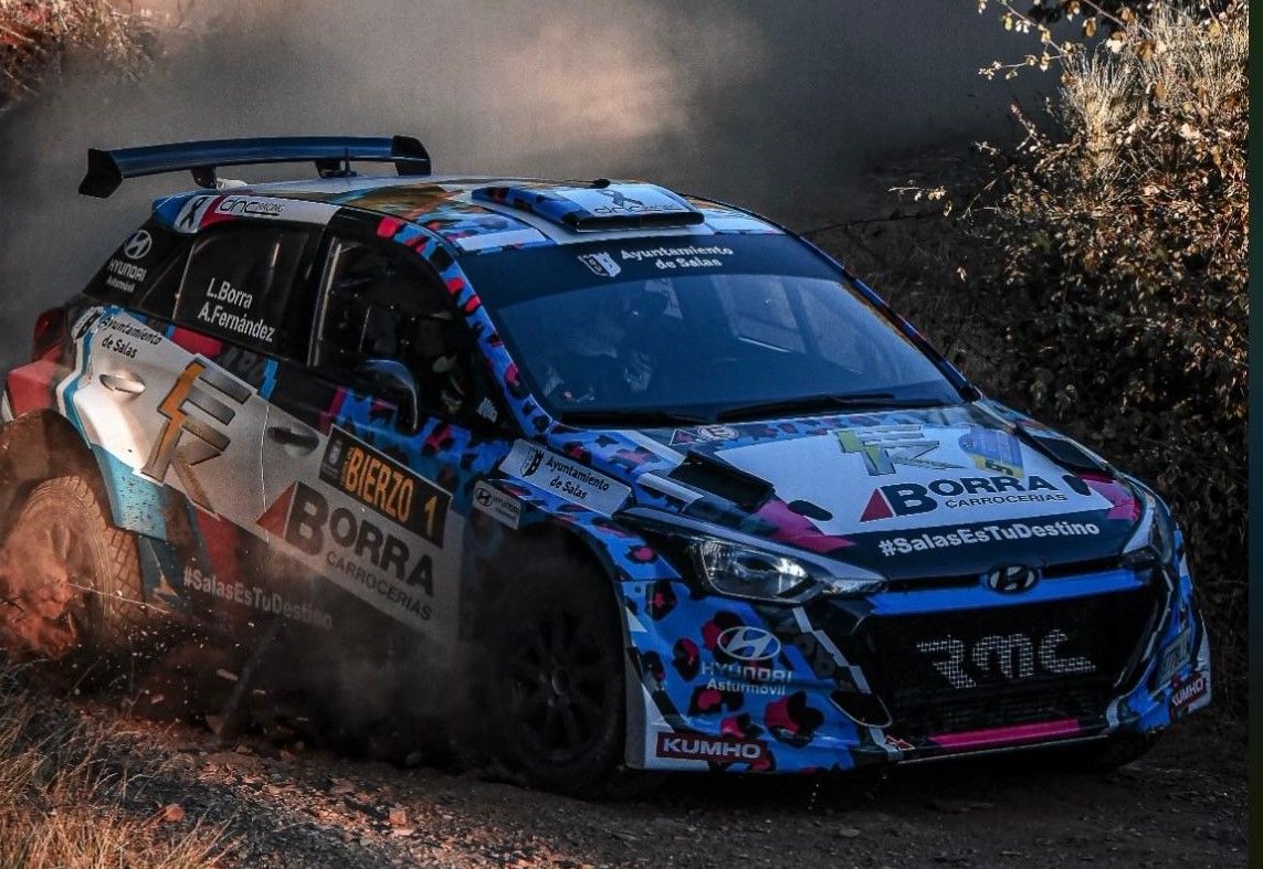En imágenes: Así fue el triunfo de los salenses Borra y Fernández en el rally del Bierzo