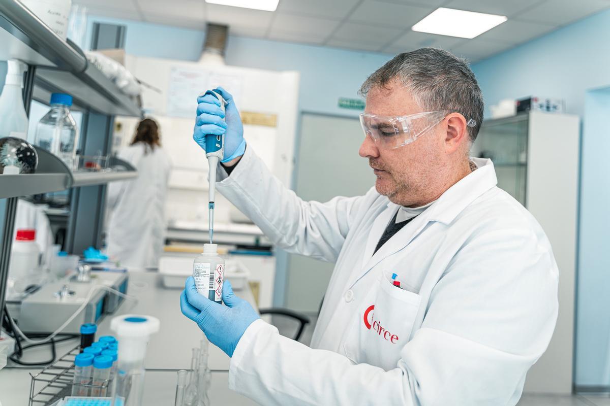 Imagen del laboratorio de medio ambiente del Circe.