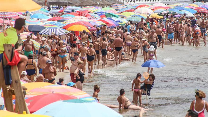 Una imagen de la playa de Los Locos de Torrevieja.