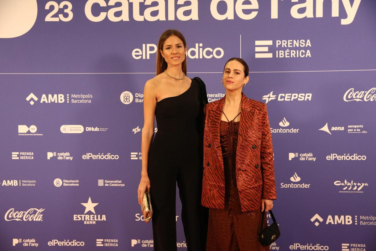 Las influencers Irina Soldevila y Saray Luis Martín.