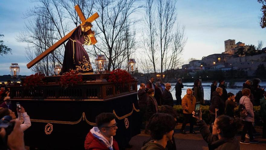 Semana Santa Zamora 2024: hora y recorrido del traslado del Nazareno de San Frontis