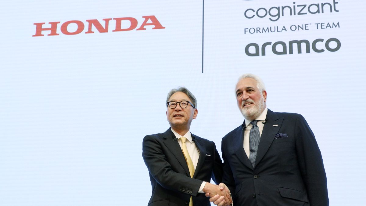 Los altos cargos de Aston Martin y Honda han anunciado hoy su colaboración