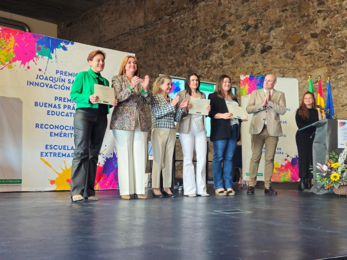 Entrega de premios de una edición anterior de los Premios Joaquín Sama.