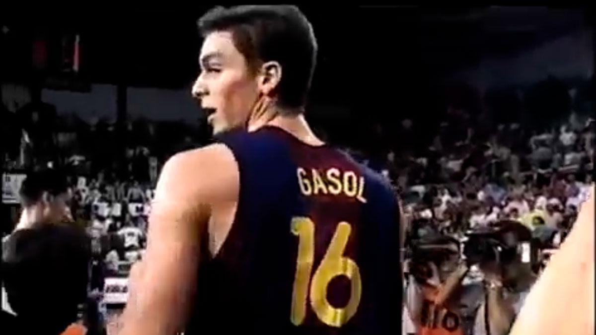 Pau Gasol, MVP de la Final 2000-01