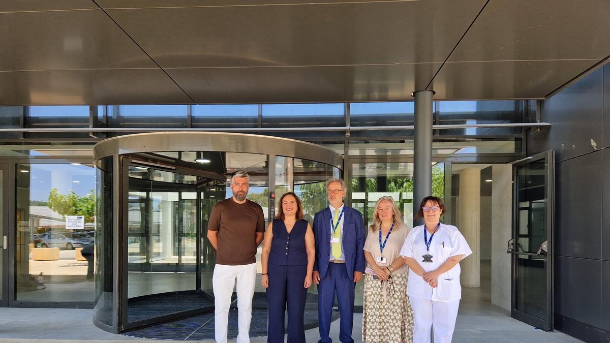 FOTOS | La visita al nuevo edificio ambulatorio del Hospital de Manacor, en imágenes