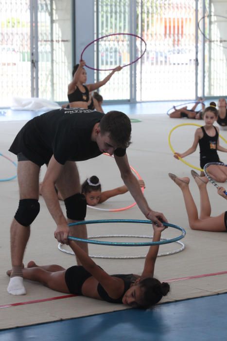 Clase magistral de gimnasia rítmica con Gerard López