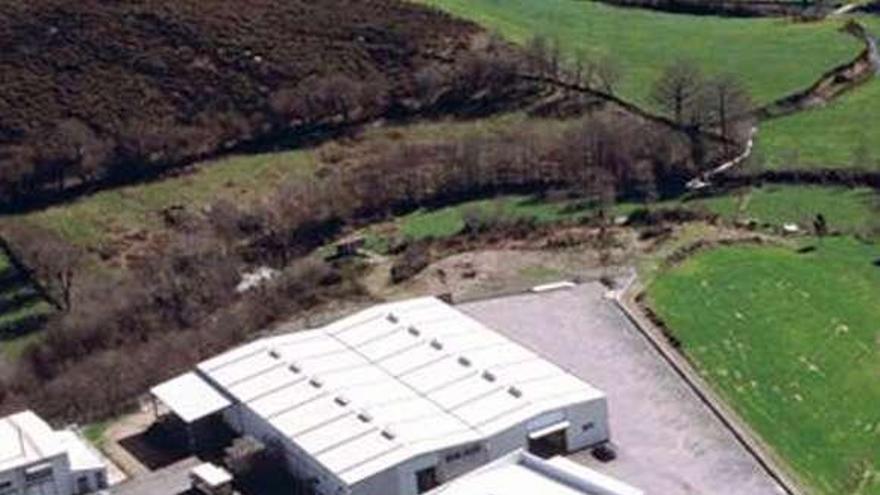 Vista de las instalaciones de Cogal en Rodeiro.  // Bernabé