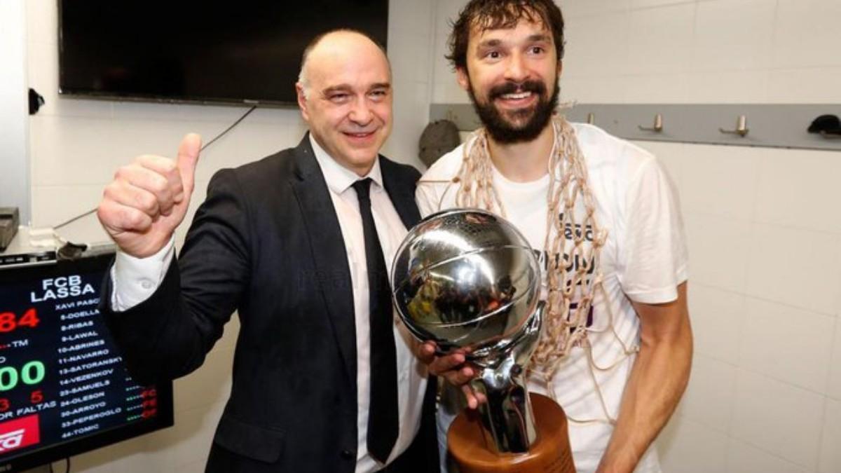 Llull junto a Laso