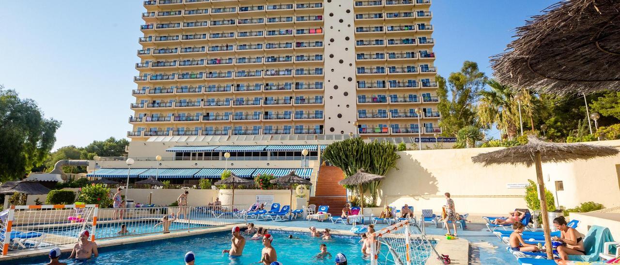 El hotel Poseidón Playa de Benidorm.