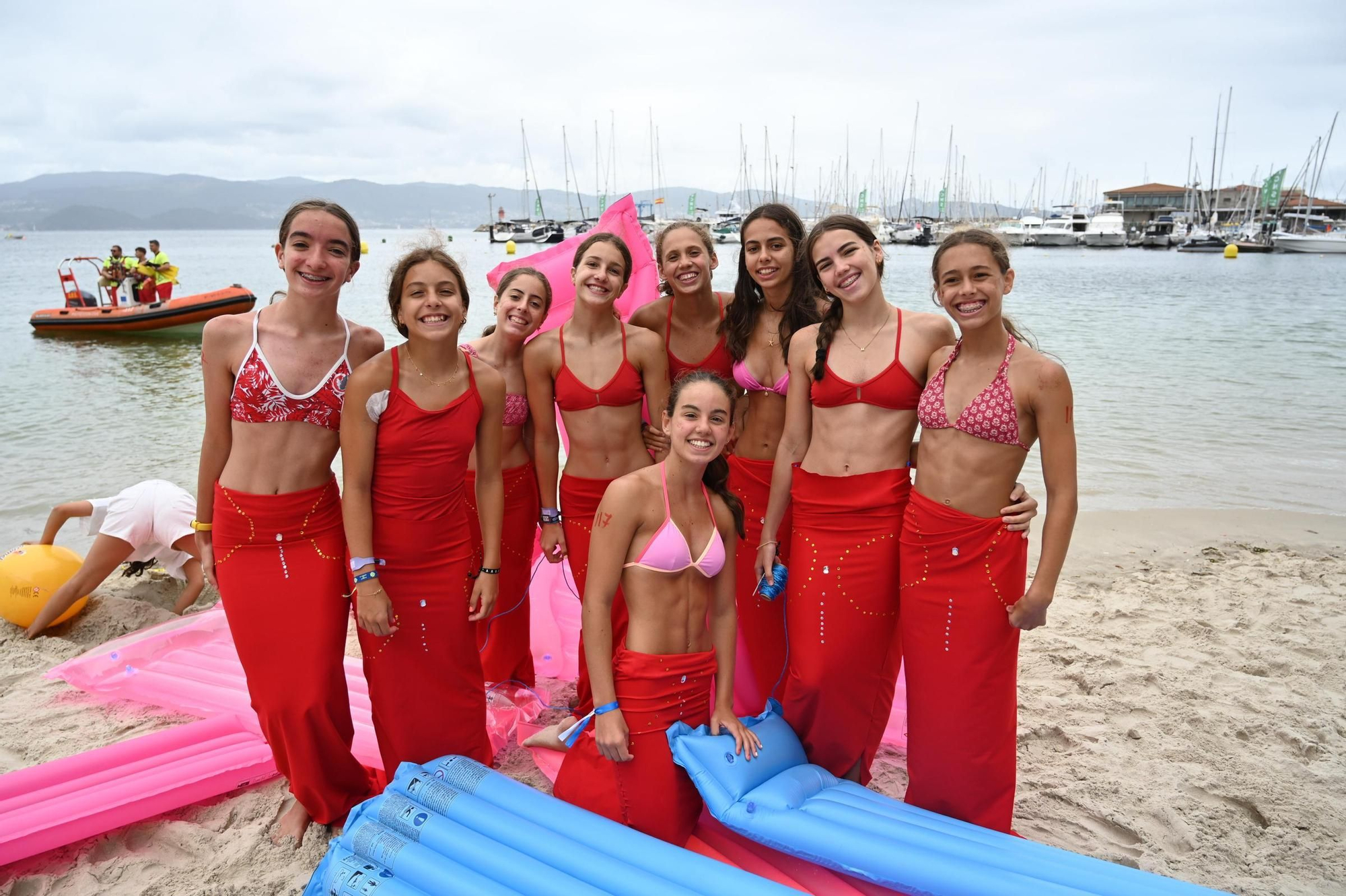 Las imágenes del Campeonato Mundial de Colchonetas en Sanxenxo