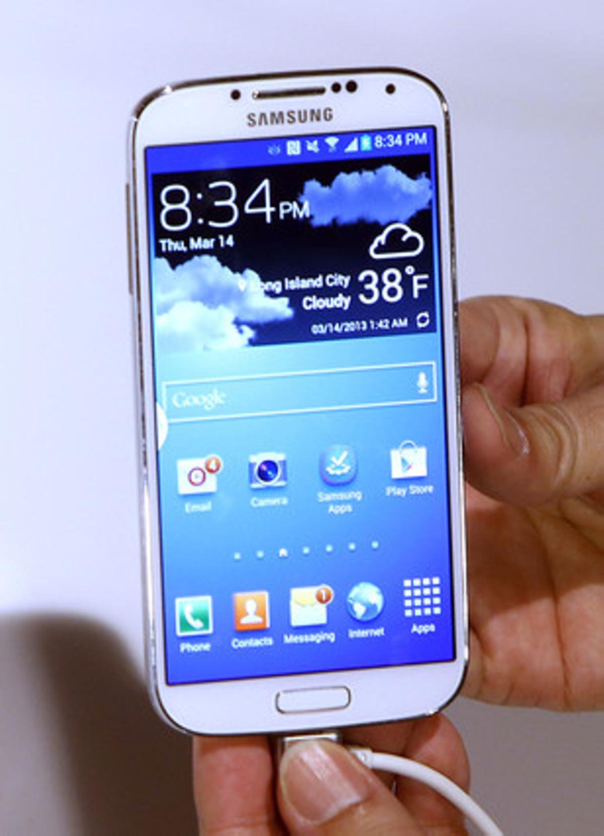 El nou model Galaxy de Samsung. El nou model Galaxy de Samsung.