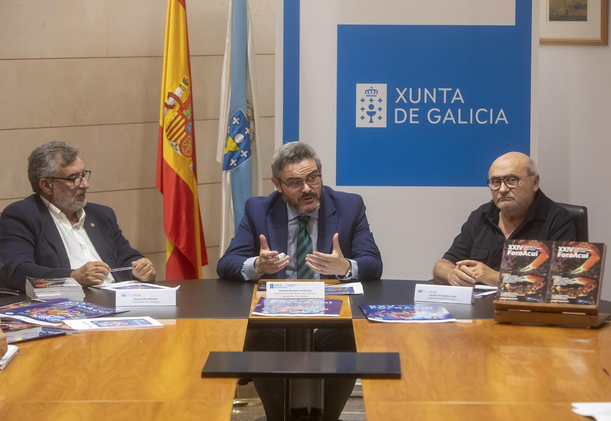 La presentación del Foro Acui, a celebrar en O Grove.  | //  FDV