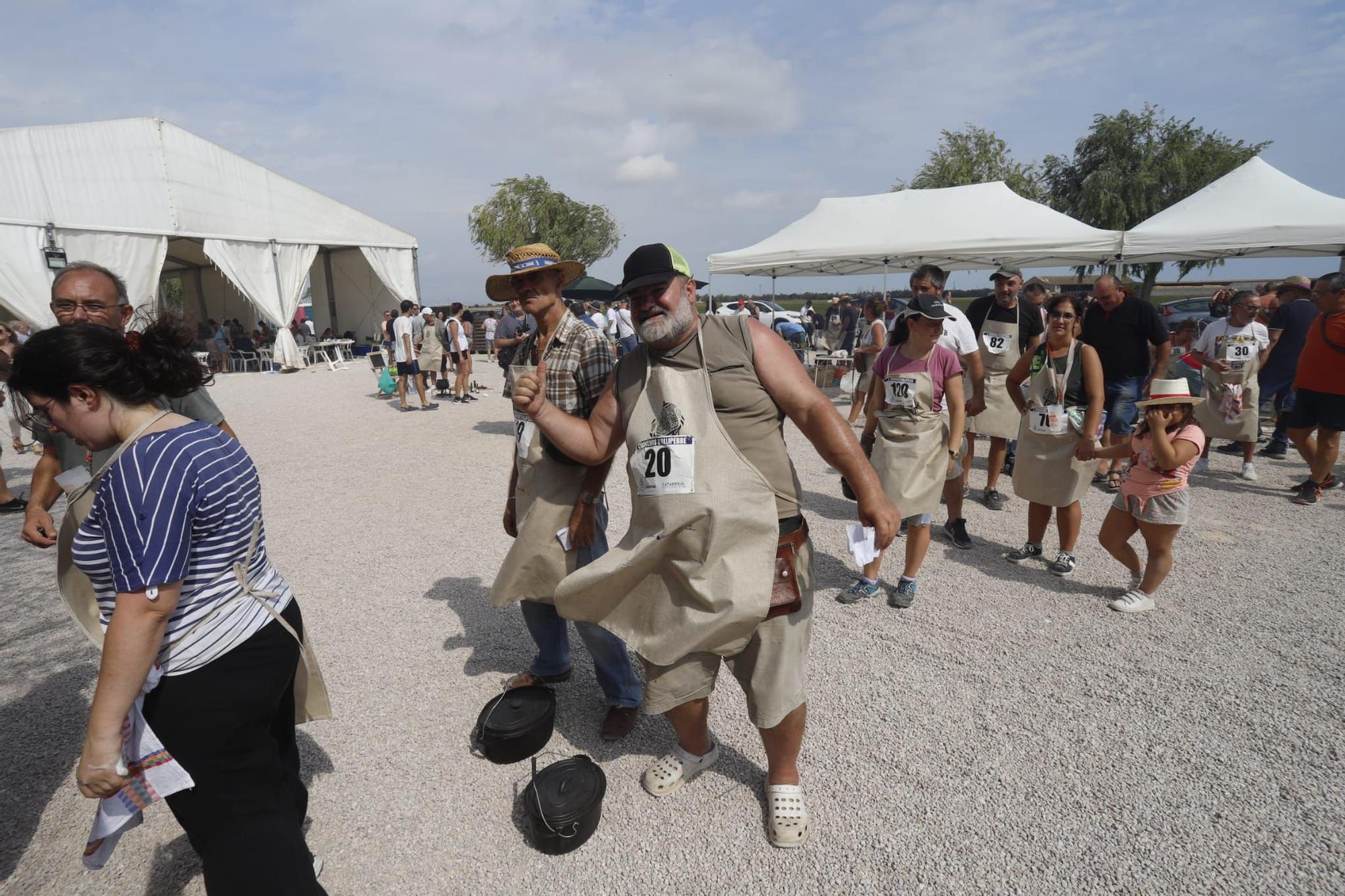 Día de fiesta en el 'Concurs d'allipebre' de Catarroja