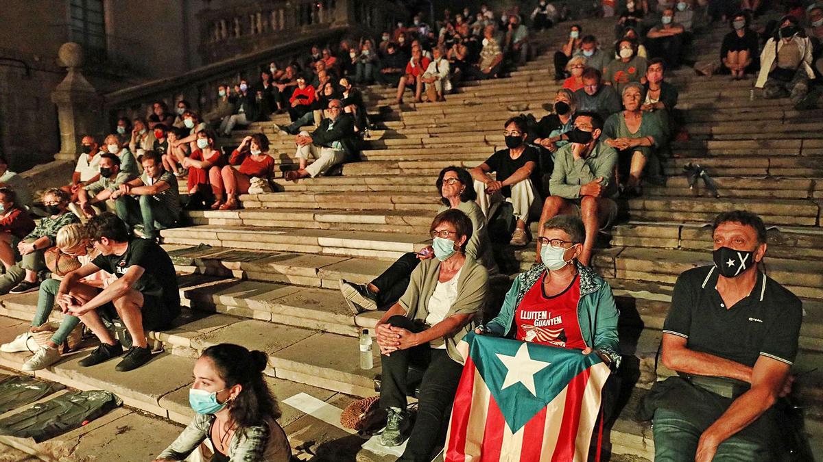 «Marxa de torxes» a la Catedral  de Girona   | ANIOL RESCLOSA