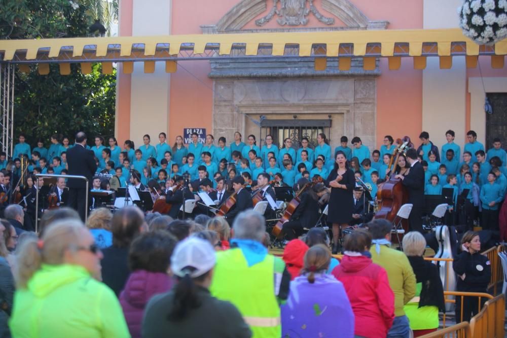 Misa d'Infants en la plaza d la Virgen de València 2018