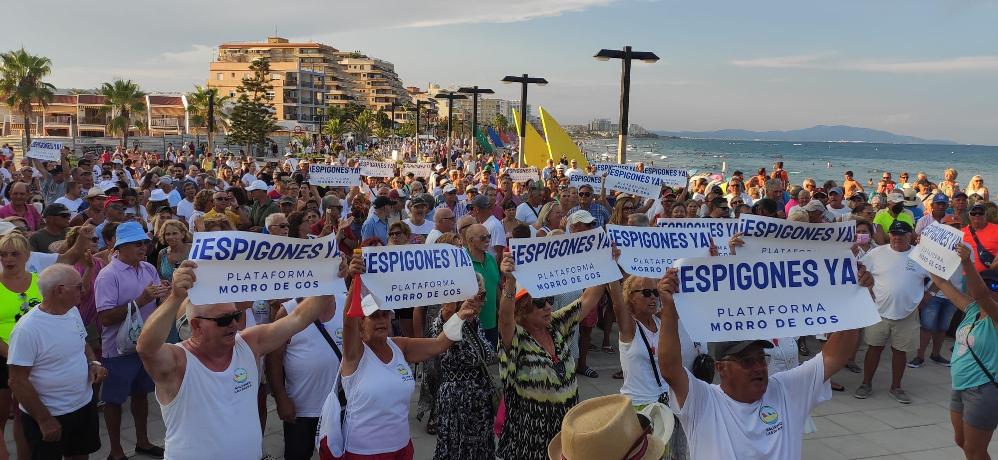 IMÁGENES: Castellón se planta ante la inacción de Costas