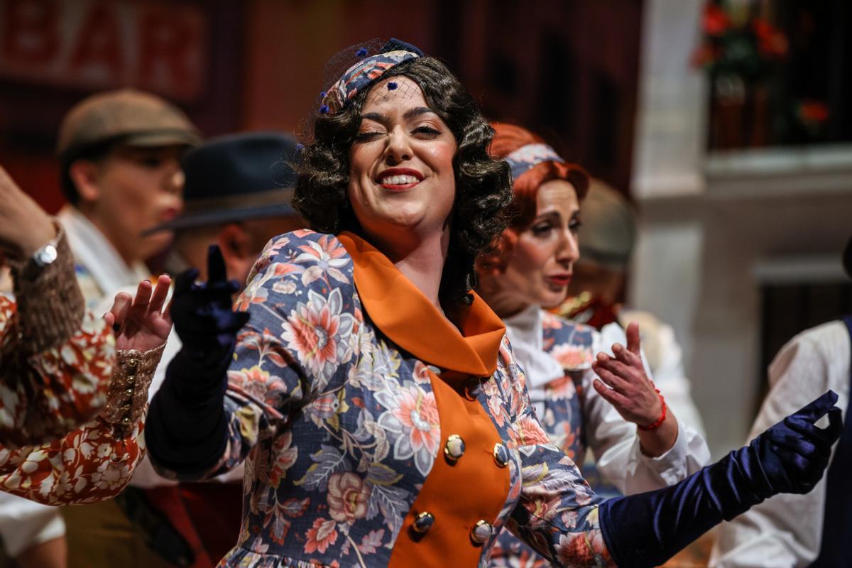 'La comparsa del valle', de Alhaurín El Grande, en la segunda preliminar del COAC 2026 del Carnaval