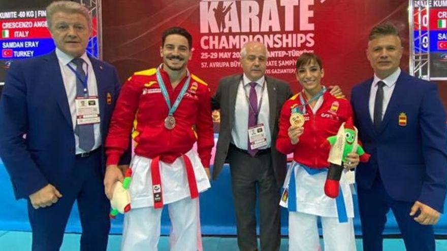 Medalla de plata para Damián Quintero en el Campeonato de Europa de kárate